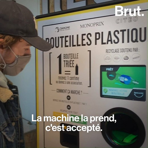 614K views · 5.8K reactions | Obtenir un bon d'achat ou faire un don à une association en échange de ses déchets, c'est l'idée d'Augustin pour inciter les gens à trier mieux. Voilà comment ça marche. | Brut | Facebook