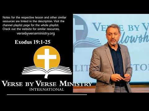 Exodus 19 | Chapter 19:1-25 | VBVM | Pastor Stephen Armstrong