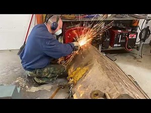 Repairing A Front End Loader Bucket
