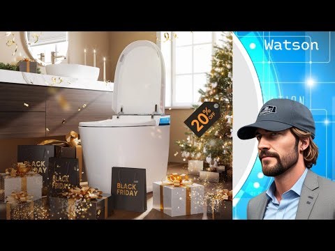 Horow T33 Smart Toilet - Plasma sterilization, UVC water sterilization, silver-ion seat