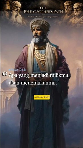 Ali bin Abi Thalib #alibinabithalib #filsafat #filsuf #tokohdunia