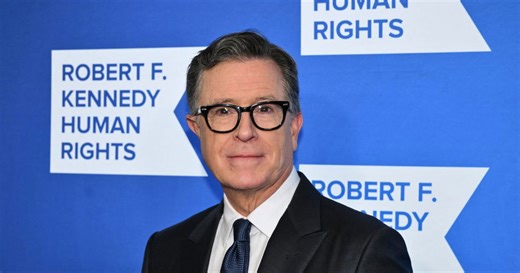Stephen Colbert is co-writing a screenplay with his son based on famous conservative book series