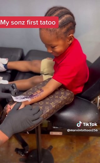 My son got his first tattoo today💪#foryou #CapCut #viralvideo #viraltiktok #tiktok #fyp #tiktokindia #tattoo #trending #viral #foryoupage #fypシ #viral #tattooartist #tattoolover #tattooideas #tattoogirl @pennypolls