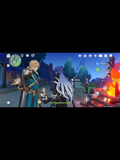 Varka Humming Mondstadt's Anthem in Genshin Impact