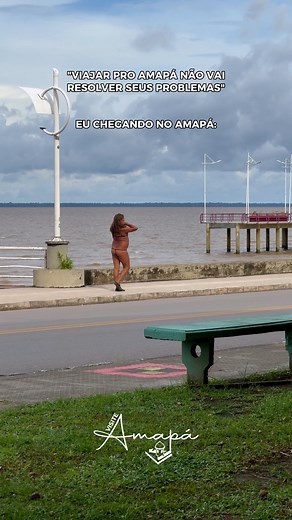Dizem que viajar pra Macapá não resolve problemas... mas resolve o mau humor, o tédio e ainda te dá o privilégio de cruzar com a Diva Barbará Kelly desfilando na orla! 😂✨ Aqui a gente troca terapia por um rolê na orla e um ventinho do Amazonas na cara! Quem nunca? Se você topar com a Barbará por aí, faz o quê? Tira foto, pede um autografo ou nunca nem vi? 😂👇 #VisiteAmapá #MacapáVerão #BarbaráKelly #FolcloreVivo #QuemVêPassaBem | Visite Amapá