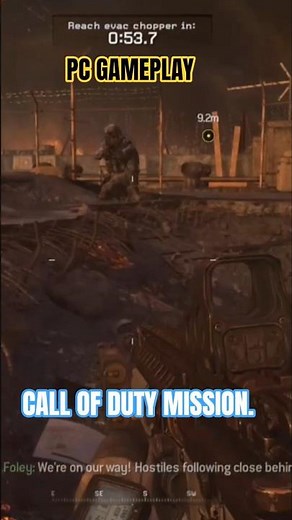 call of duty pc gameplay short video #callofduty