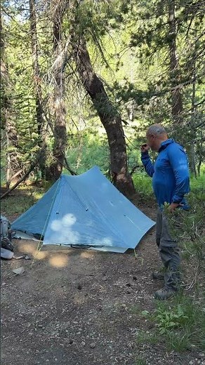 The Easy Way to Pack a Tent #camping #hiking #backpacking