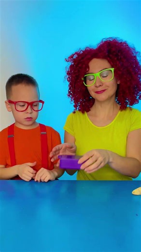 Sprinkle Mystery Unveiled! 🍭 The Magic Box Challenge for Kids #shorts