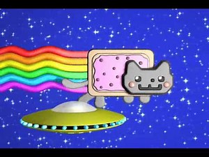 Nyan Cat EXPLODES - (It's Peanut Butter Jelly Time) 3D Animation