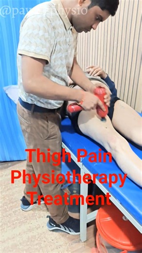 Thigh Pain Physiotherapy Treatment | Myofascial Release Therapy | Clinical Approach
