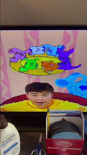 Blue’s Clues We Sat On Down (Blue Takes You To School)