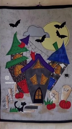 Wonky Street Halloween Sewing Pattern | Debbie Shore | Half Yard Sewing Club
