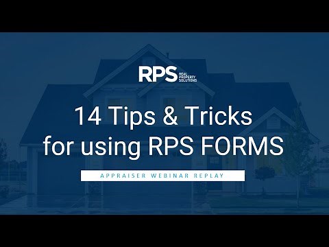 14 Tips & Tricks for using RPS FORMS