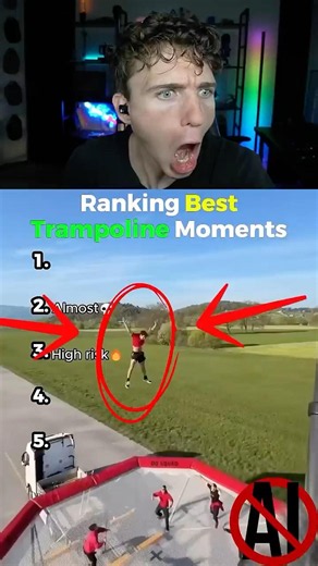 Ranking BEST trampoline moments 😎