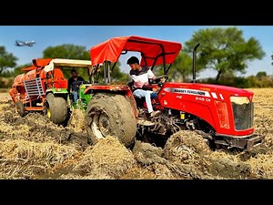 Unbelievable Tractor Stuck Mud Rescue 4 Tractor | Massey 245 di | Eicher 485 & 242 #ballubhaivideos