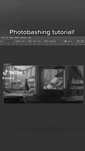 Photo Bashing Tutorial: The Last of Us Digital Art Speedpaint