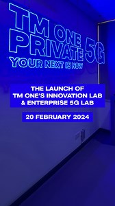 #Throwback to TM One’s Innovation and Enterprise 5G Labs launch yesterday, where we showcased cutting-edge digital services and solutions for Malaysia’s large enterprises and government sectors. As we strive towards becoming a Digital Powerhouse by 2030, we are committed to facilitating collaborative ecosystems that fuel equitable digital progress. #TM #YourNextIsNow | TM Group
