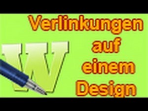 MAGIX Web Designer - Verlinkungen auf einem Design [German/Deutsch] Tutorial [HD/720p]