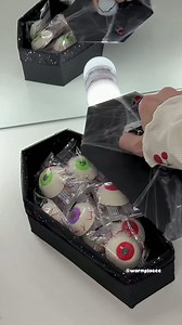 DIY coffin box from cardboard 💀⚰️🕷️