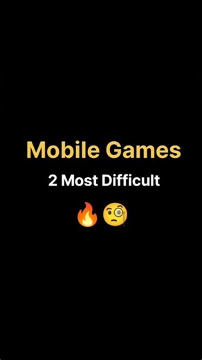 2 Most Difficult Mobile Games You Must Try in 2026! 😱🔥