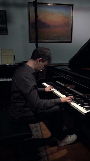 The grandeur of Brahms in 60 seconds! 🎶 #brahms #pianoconcerto #cadenza #shorts