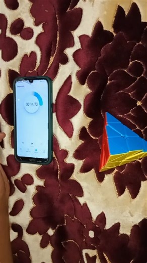 Solving Pyraminx Cube 15s | Mallu Manga Explainer |