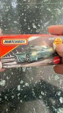 Supercar icon unboxed! 🔥 Matchbox McLaren F1 GT Unboxing | Legendary 1:64 Diecast 🏎️📦 #shorts