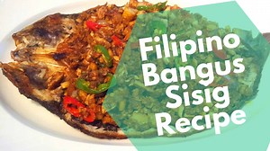 Bangus Sisig Recipe: milkfish with onions & calamansi juice