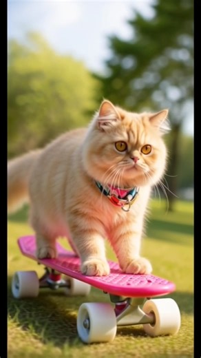 Cow Tries Skateboarding 😱🐄🛹 | Epic Funny Fall YouTube Short #shorts