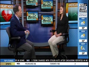 According to the Centers for Disease Control (CDC), heart disease is the number one killer of women, and many of the 43 million women who have cardiovascular illness aren’t even aware they have it. Mercy’s Erin Hunter, CRNP, appeared on the FOX45 Morning Show this past weekend to discuss as we prepare for American Heart Month in February. | Mercy Medical Center, Baltimore, MD | Facebook
