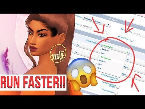 HOW TO MAKE YOUR SIMS 4 GAME RUN FASTER WITH MODS!!!