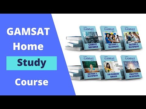 Complete GAMSAT Home Study Course | Griffiths GAMSAT Review Home Study System