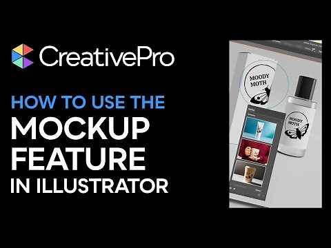 Illustrator: How to Use the Mockup Feature (Video Tutorial)