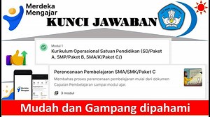 Soal & Kunci Jawaban Post Test Modul 1, Pola Asumsi Dasar, Nilai, Norma, Keyakinan di Sekolah - Tribunnewsmaker.com