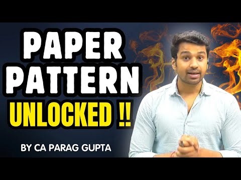 CA Inter Advanced Accounting 🔥 PAPER PATTERN Unlocked ! 😲 CA Parag Gupta