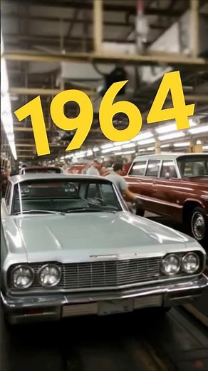 1st Look of All New 1964 Chevrolet Impala: Assembly Line to Showcase. Freshly off the factory floor!
