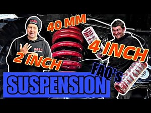 SUSPENSION - Everything You NEED To Know About Lifting A Y62 Patrol!