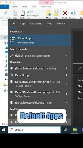 How to Change Default Apps in Windows