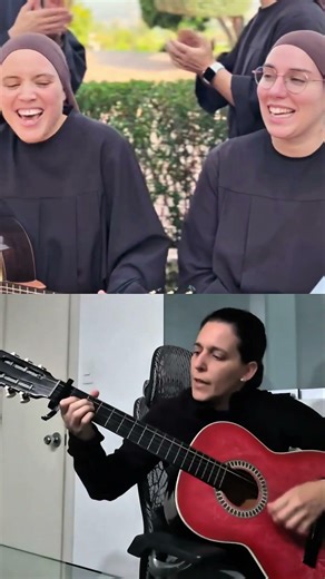 Como tocar en guitarra Dios está aquí...Acordes y ritmo de @hermanaspobres