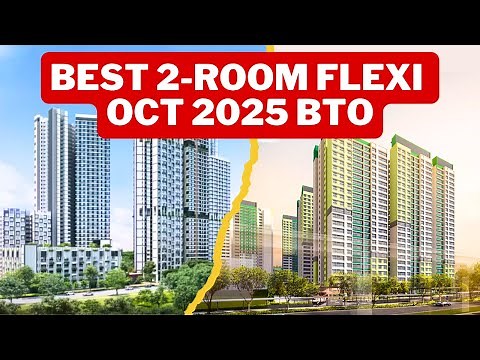 BEST & WORST 2-Room Flexi BTOs: Oct 2025 Launch Full Review & Pricing Analysis