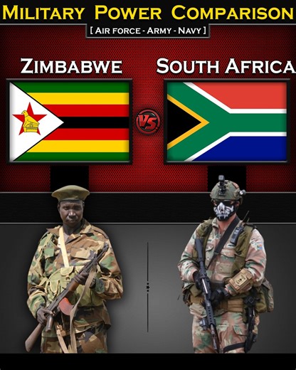11K views · 153 reactions | Zimbabwe vs South Africa | Military Power Comparison 2024 | Global Power | Global Power | Facebook