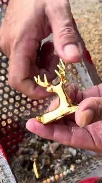 WOW! Found Golden Deer, Indian Chief Pendant & Colorful Bracelet Underwater! 😱