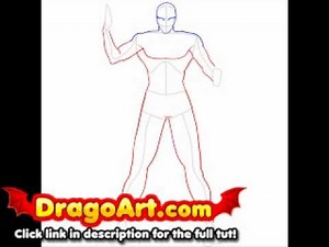 How to draw a Pharaoh, step by step