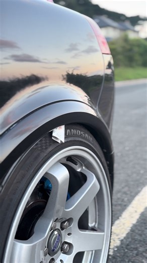 Volvo C30 Custom Car Modifications and Sunset Views