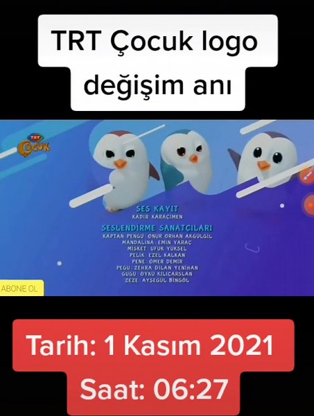TRT Çocuk Logo Değişimi ve Anıları