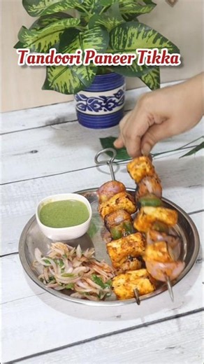 Tandoori Paneer Tikka #paneertikka #paneer #recipe