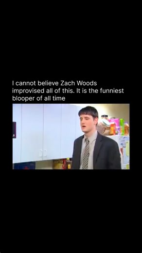 Hidden Bloopers | It’s hard to believe, but Zach Woods improvised nearly every line in this now-iconic blooper from The Office and the cast completely lost... | Instagram