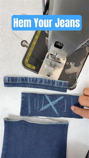 Alteration tips and tricks 1266 #sewing #shorts #jeansalteration