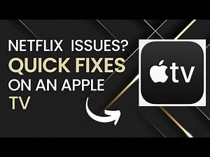 Quick Fixes for Apple TV Problems on Apple TVs