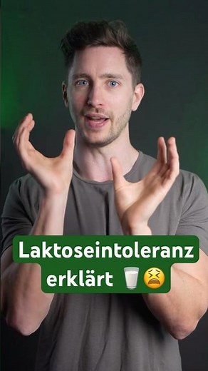 Lactose intolerance explained in 40 seconds!